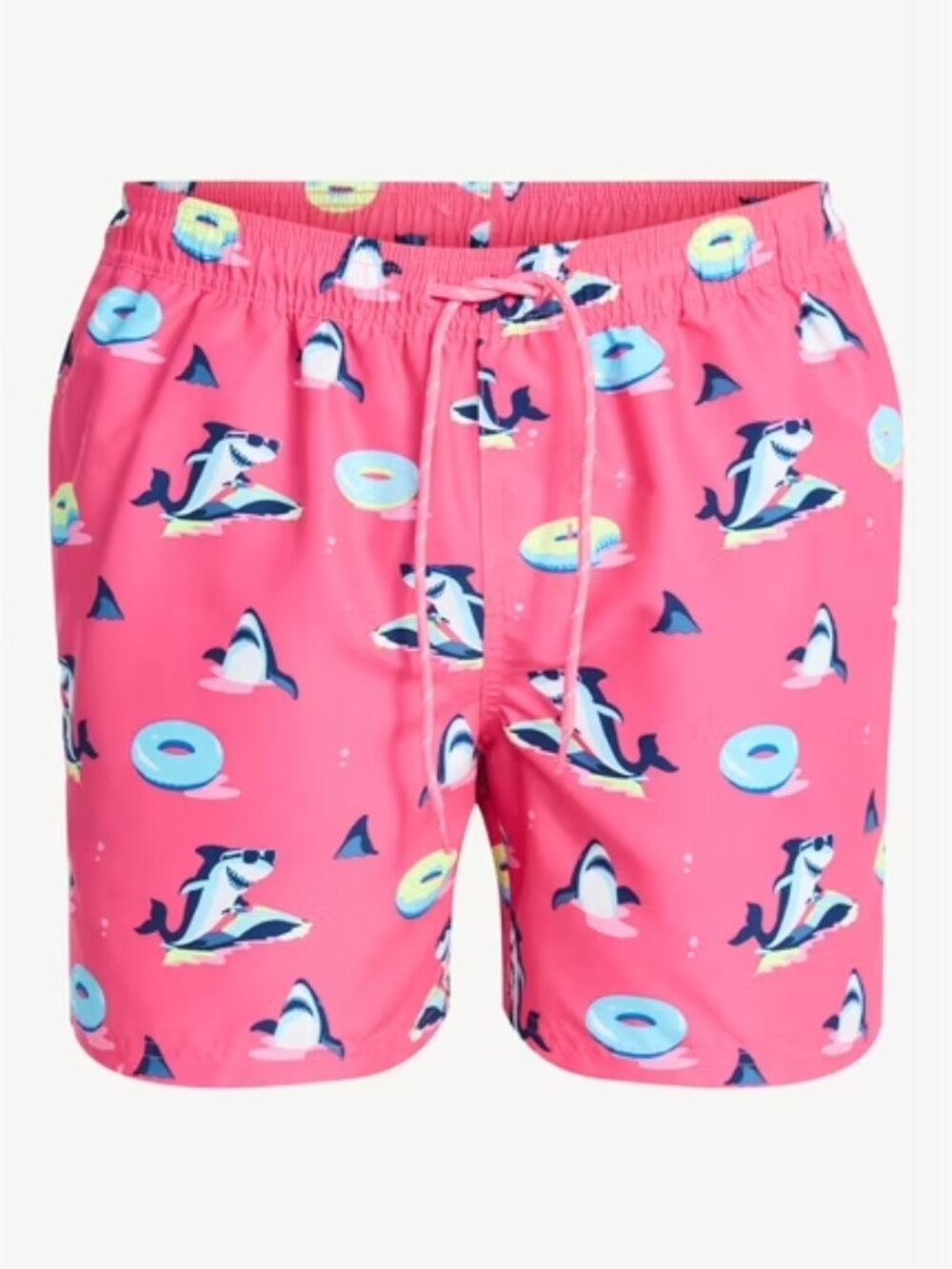 No Boundaries Elastic Waist Short Above the Knee Hot Pink Inseam 5 inches